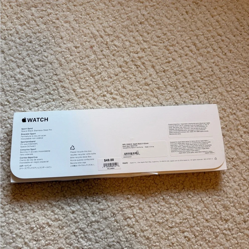 Black Apple Watch Band